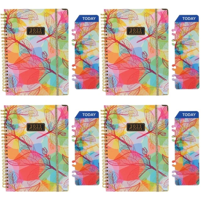 4 PCS 2023 Notebook Notepad for Schedule Diary to Do List Calendar