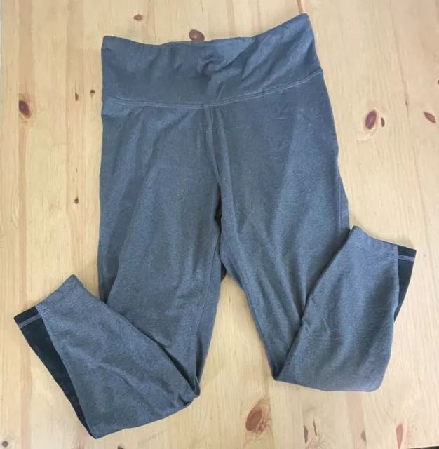 Dip Girls M Heather Gray Black Triangle Ankle To Calf  Accent W26-30 L23 EUC