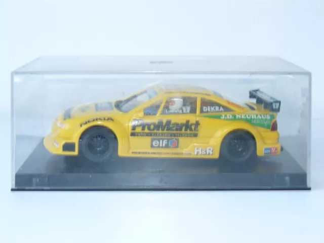 464- Scalextric NINCO Opel Calibra ProMarkt Dekra Ludwig #17 slot car 1:32 scx