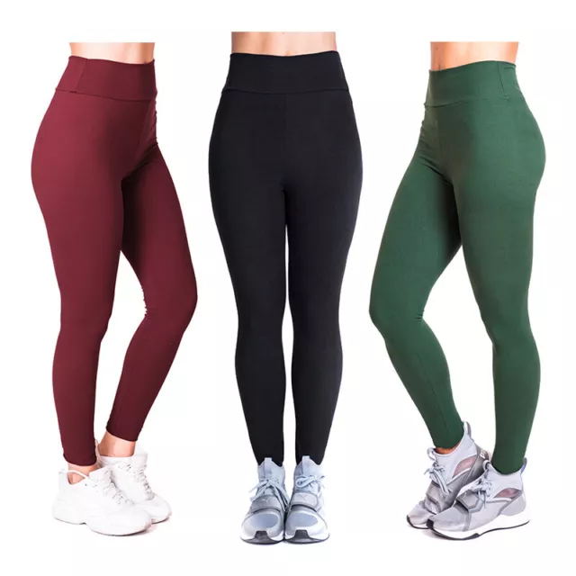 Classic Nice Black/Red/Green/Grey Yoga GYM Women Plus Leggings Pants S XXL xxxl