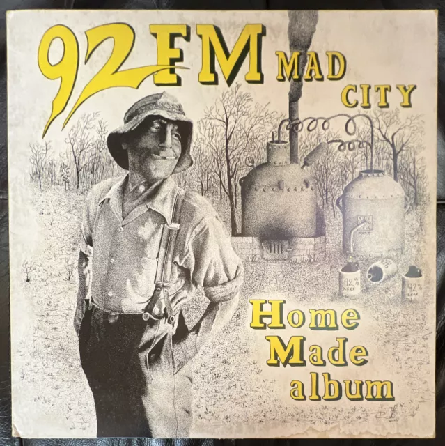 92 FM Mad City Home Made Album lp