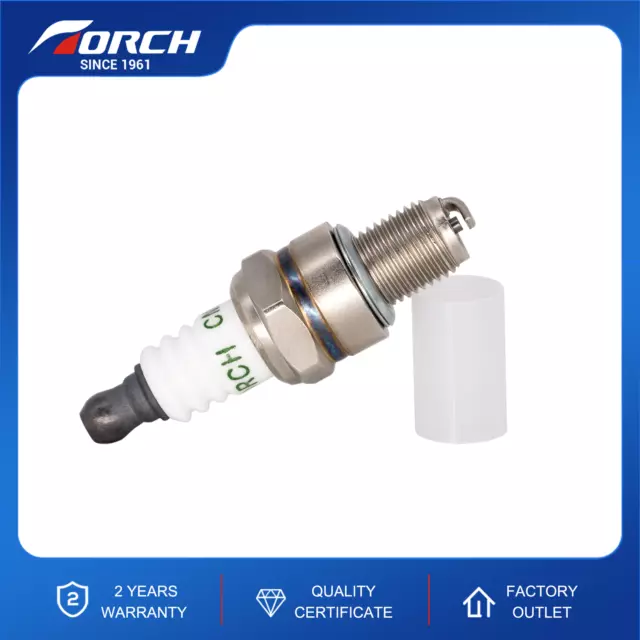 Replace for NGK CMR5H 7599 Autolite 4194 BR500 TORCH CMR7H M10x1mm Spark Plug