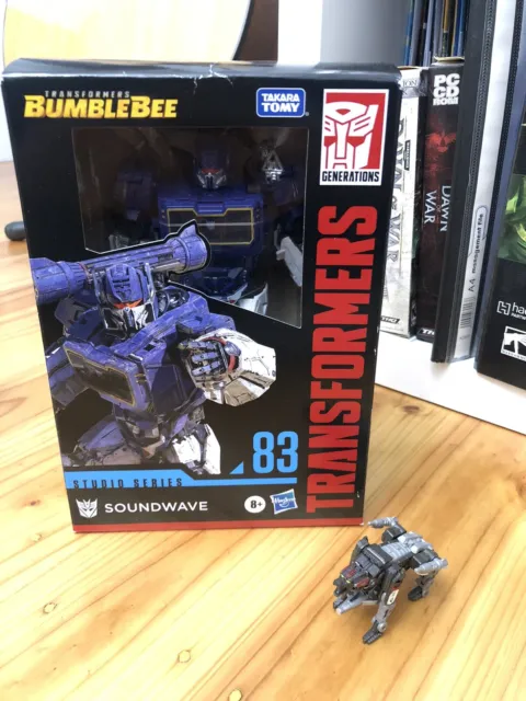 Transformers Studio Series 83 Voyager Transformers: Bumblebee Soundwave  Action Figure