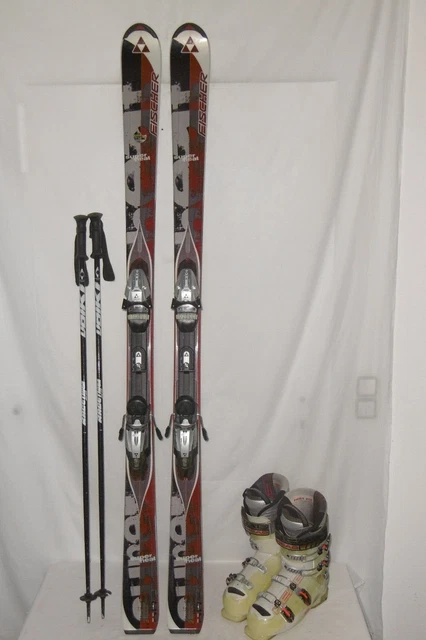 Fischer " Superheat " Top Ski Allround Carver 170 Cm + Skischuhe Gr:43 Im Set