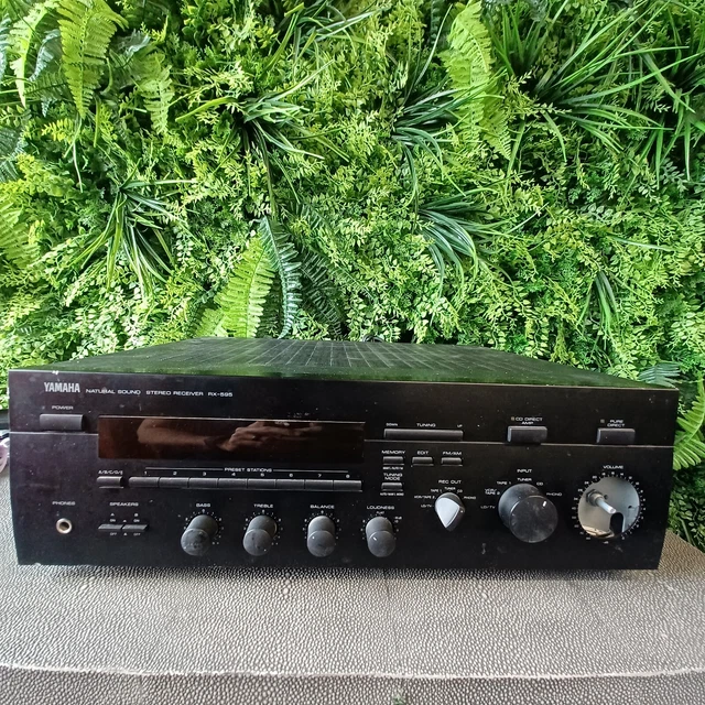 Yamaha Rx-595 Natural Sound Stereo Receiver.