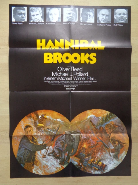 movie poster Hannibal Brooks Oliver Reed, Michael J.Pollard, John Alderton movie poster Hannibal Brooks Oliver Reed, Michael J.Pollard, John Alderton