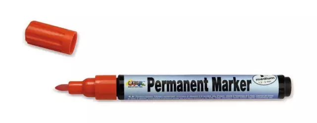 KREUL Permanentmarker medium Rot 1,5-3 mm