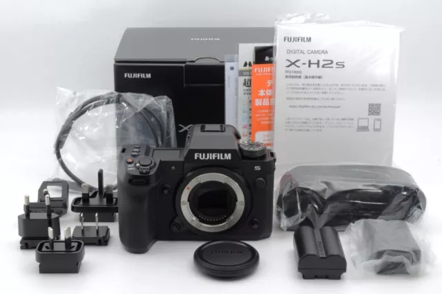 [894Shots Top Mint] Fujifilm X-H2S 26MP Mirrorless Digital Camera w/Box Japan