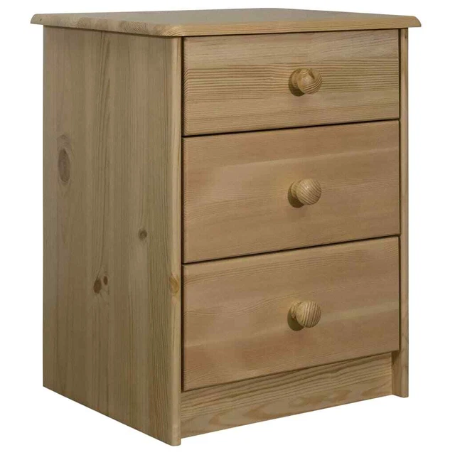 Vidaxl Cassettiera 43x34x53 cm in Legno Massello di Pino