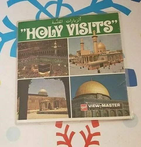 Vintage Rare Sawyer's C842 Holy Visits Middle East view-master Reels Packet