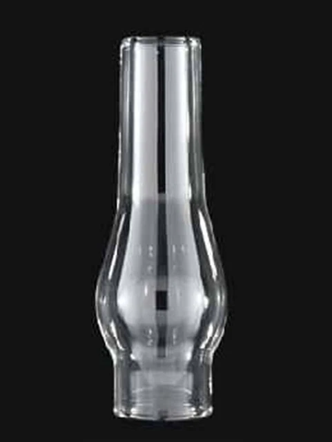 New Kerosene Oil Clear Lamp Chimney 1 1/8" X 4 1/2"  Borosilicate Glass #209