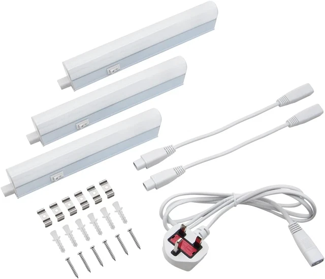 LONG LIFE LAMP Company 9w LED T5 Under Cabinet Link Light 6000k Cool ...