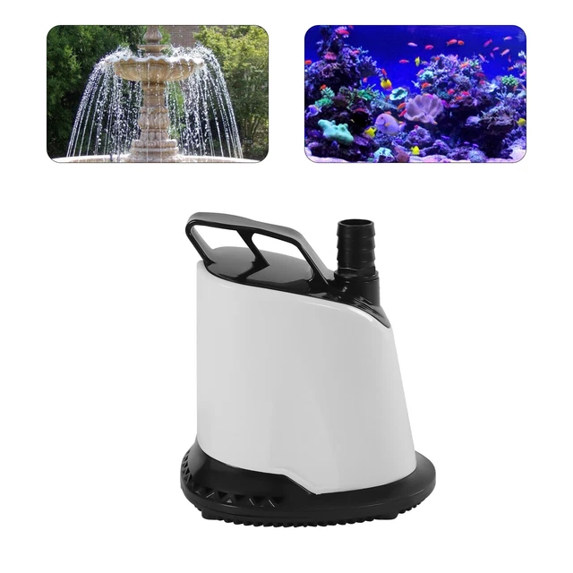 POOL COVER PUMP Above Ground Submersible Water Sump Pump With 4 Hose