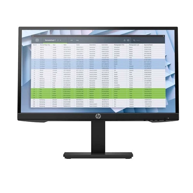 HP P22 G4 54,6 cm (21,5 Zoll) LED Monitor 5ms 75Hz IPS Office PC Bildschirm