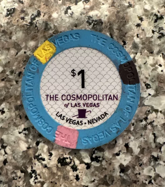 $1 Chip from the Cosmopolitan Casino Las Vegas Nevada