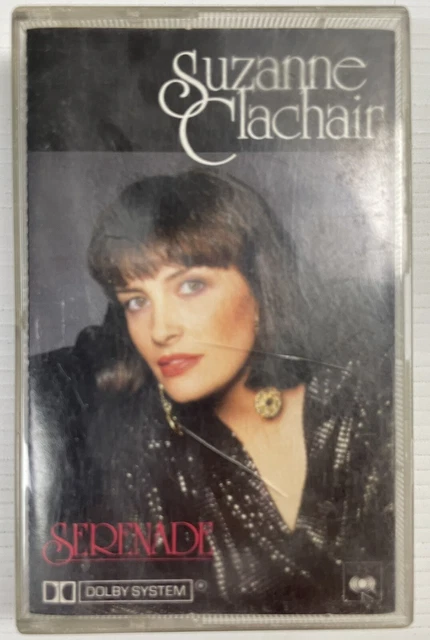 Suzanne Clachair Serenade Music Cassette Tape 467599 4 CBS Records 1990 Original
