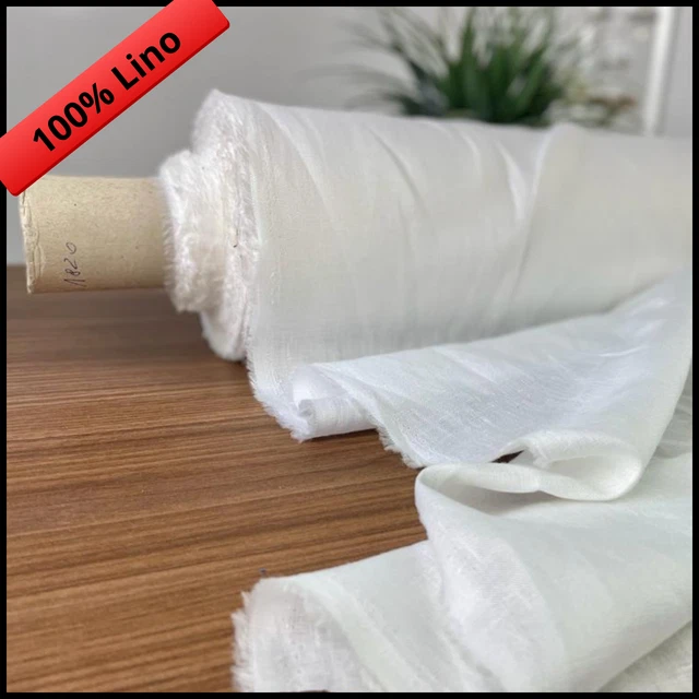 tessuti e stoffe per abbigliamento, lino tessuto, scampoli tessuto