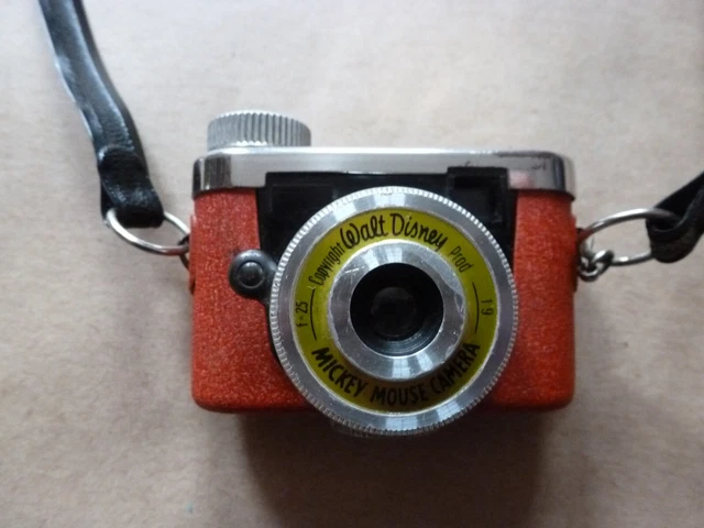 Walt Disney subminiature vintage Mickey Mouse Camera, Walter Kunik