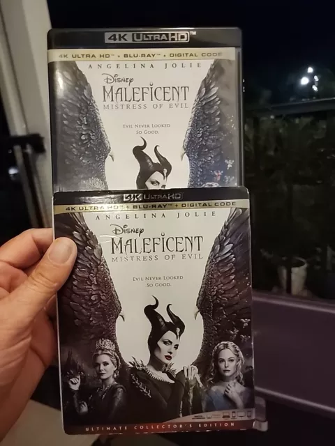 Maleficent: Mistress of Evil (4K Ultra HD, Blu-ray, NO DIGITAL, WITH SLIPCOVER)