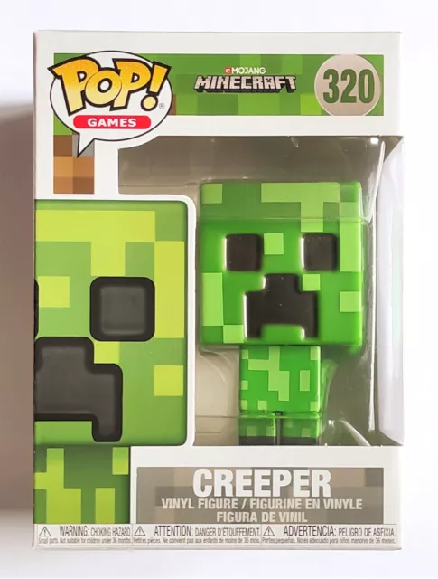 Funko POP! Creeper 320 Rare - Minecraft - Games Jeux Vidéo - Figurine Vinyl