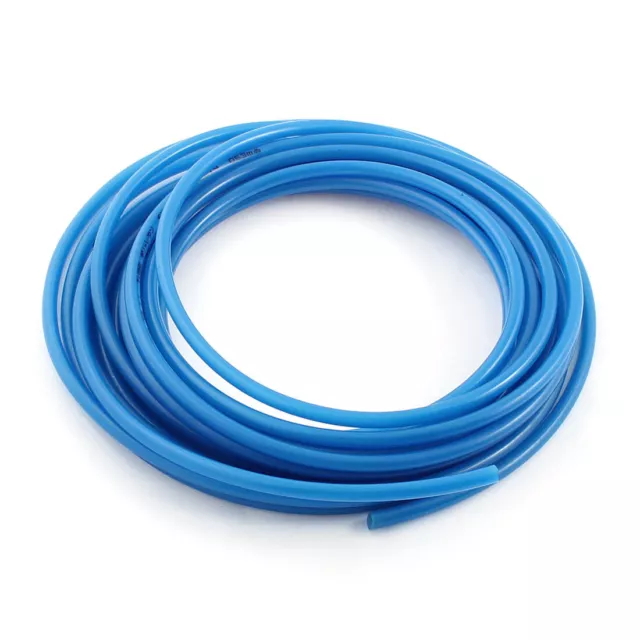 Tubo Pu Poliuretano de Aire Manguera de 6mmx4mm de 8 Metros 26 Pies Azul