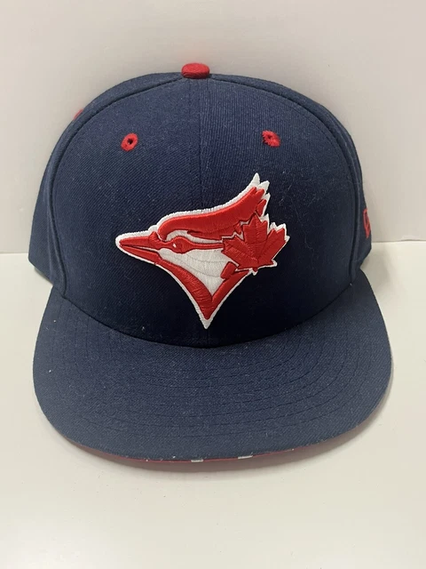 Toronto Blue Jays Hat New Era 59Fifty 7 1/4 Fitted MLB Baseball Cap 🍁