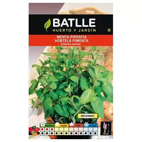 Semillas aromáticas de Battle - Menta Piperita (0,2g)