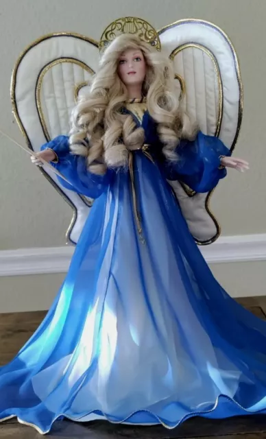 VTG. Franklin Mint  "THE CELESTIAL ANGEL" By Maryse Nicole. Porcelain Doll. MINT