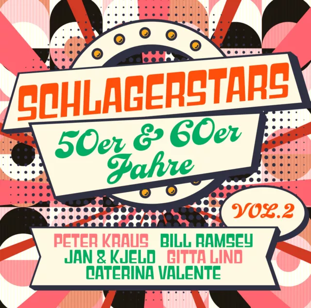 CD Schlagerstars der 50er & 60er Jahre Vol.2 von Various Artists