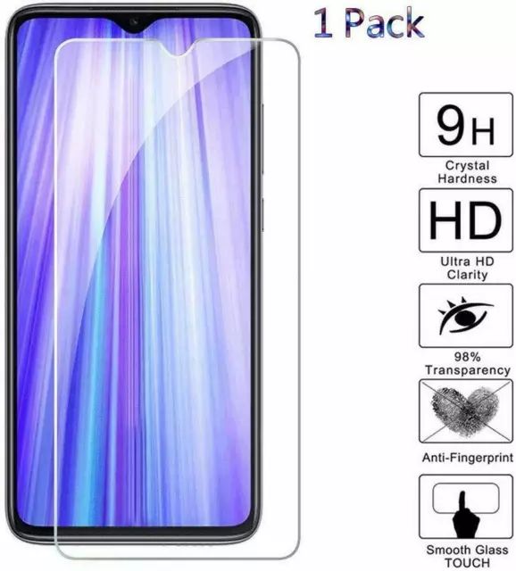 PROTECTOR DE PANTALLA Para XIAOMI REDMI NOTE 8 / 8T Vidrio Cristal Templado 8 T