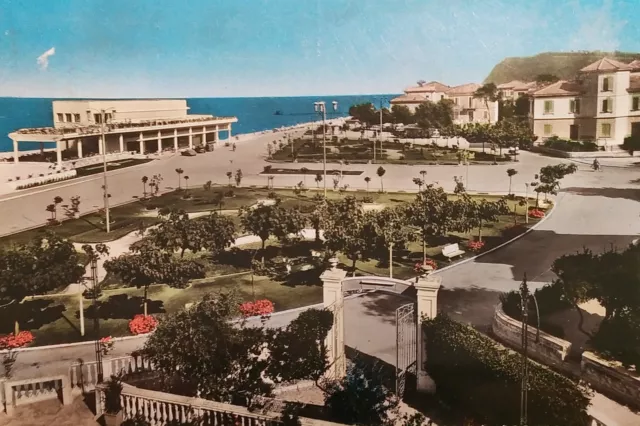 Cartolina - Pesaro - Kursaal - Piazzale Stabilimento - 1960