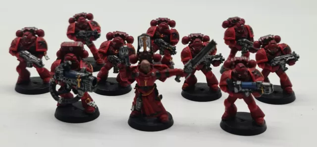 Blood Angels Assault Squad Squad Space Marines Warhammer 40K