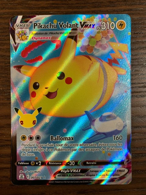 Ultra - Pokemon - Célébrations - Pikachu Surfeur-VMAX 9/25 Ultra - Pokemon - Célébrations - Pikachu Surfeur-VMAX 9/25