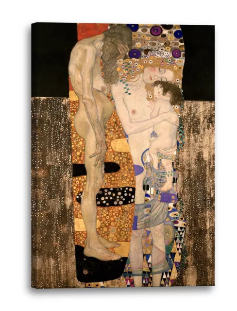 Wandbild Gustav Klimt Die drei Lebensalter einer Frau