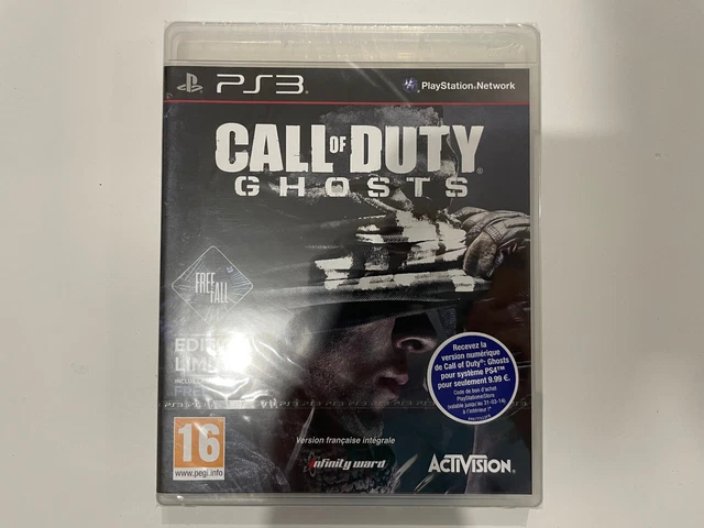 Jeu PS3 CALL OF DUTY GHOSTS (NEUF) éditon limitée
