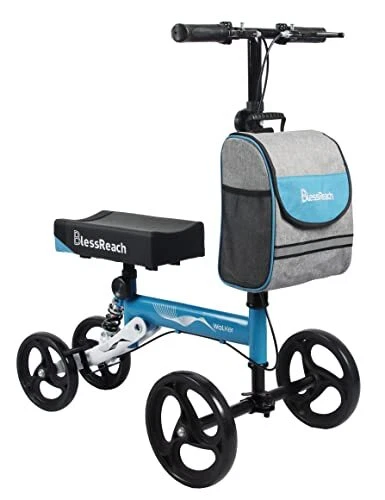 BlessReach Steerable Knee Walker Deluxe Medical Scooter for Foot Injuries Adu... BlessReach Steerable Knee Walker Deluxe Medical Scooter for Foot Injuries Adu...