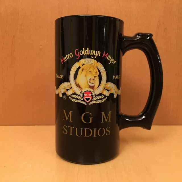 METRO GOLDWYN MAYER Movie Studios MGM Logo Tall Coffee Mug Lion $13.00 ...