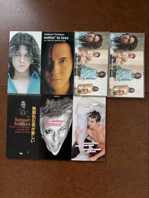 TOSHINORI YONEKURA SINGLE BOX 1992～1999 CD TOSHINORI YONEKURA SINGLE BOX 1992～1999 Disc 20 pieces