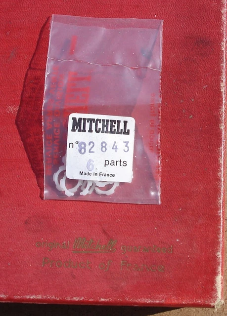 6 Ressorts Pour Moulinets Mitchell Anciens – Modèles 3310 / 4450 – Réf 82977 Ou 82855 – Neufs