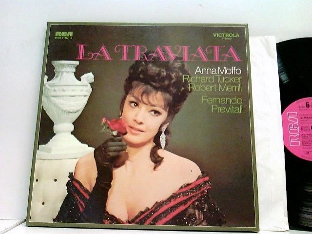 ANNA MOFFO, RICHARD Tucker, Robert Merrill, Fernando Previtali La