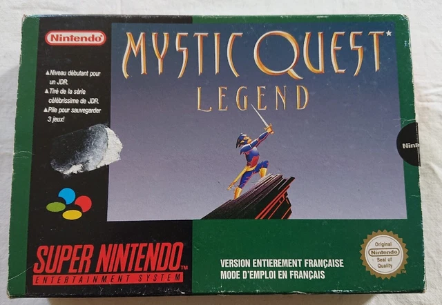 Mystic Quest Legend super nintendo SNES FRA