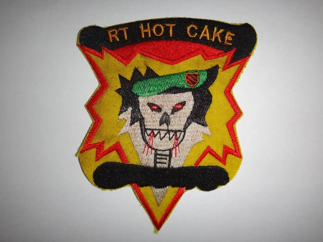 VIETNAM WAR PATCH US 5th Special Forces Group MACV-SOG RT HOT CAKE £9. ...