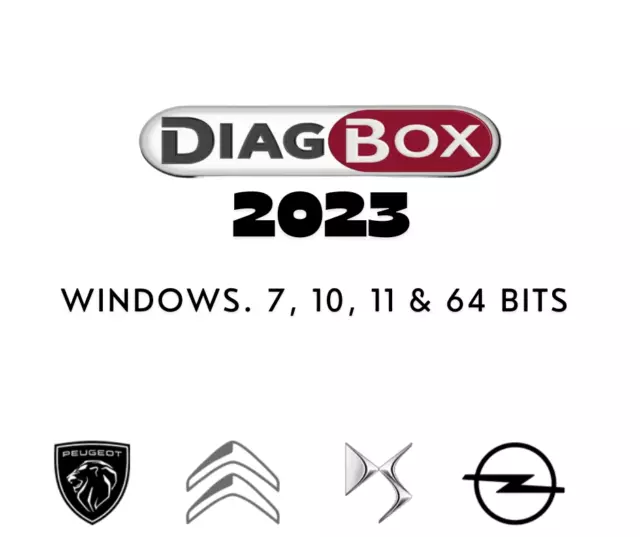 DIAGBOX LEXIA-Peugeot Citroen DS Opel V9.150 2023