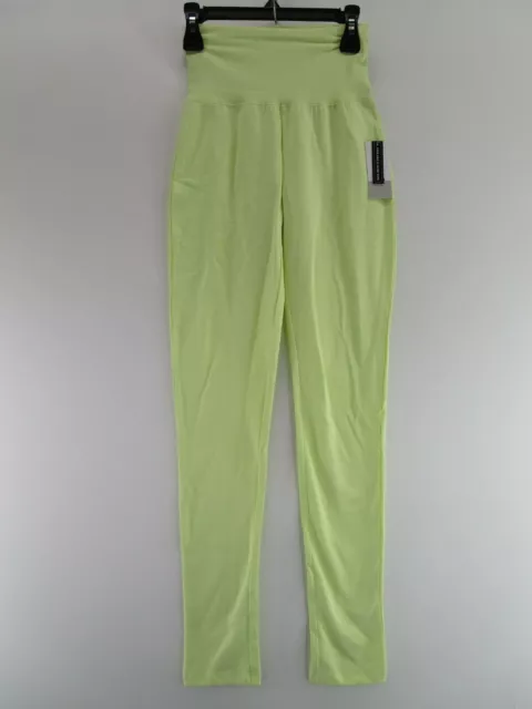 BP Womens XXS Wide Waistband Leggings Green