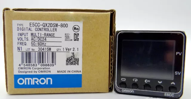 OMRON E5CC-QX2DSM-800 Temperature Controller E5CCQX2DSM800 New In Box