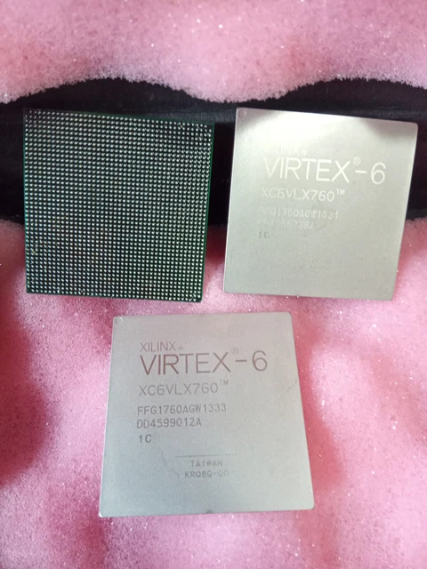 Lot of 3 XILINX VIRTEX-6 XC6VLX760-FFG1760 (Pulls, need reballing)