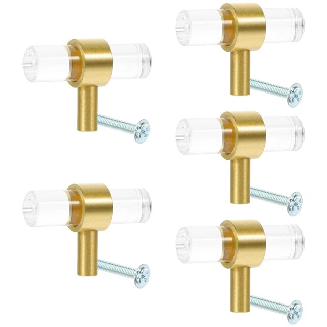 5x Acrylic Drawer Pulls Acrylic Dresser Pulls Dresser Pulls Wardrobe Door Handle