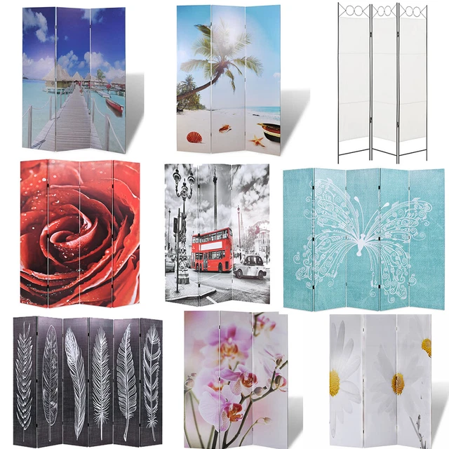 FOLDING ROOM DIVIDER Partition Wall Privacy Screen Separator Spanish