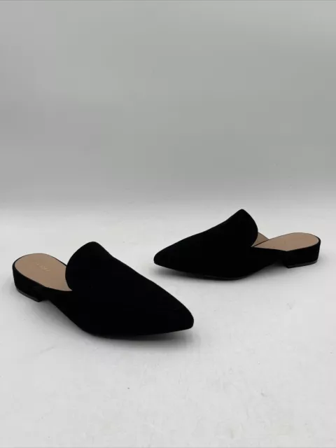 COLE HAAN WOMEN'S Piper Mules Black Suede Leather Shoes Size 7B $34.99 ...