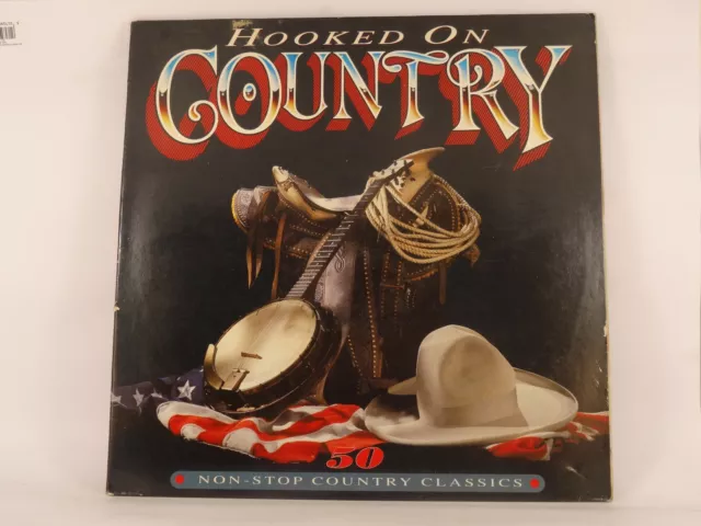 Various Artists Hooked On Country (428) Lp K Tel